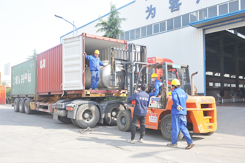 华泰集团承揽的1000T/D大豆预处理、浸出和精炼项目发往玻利维亚